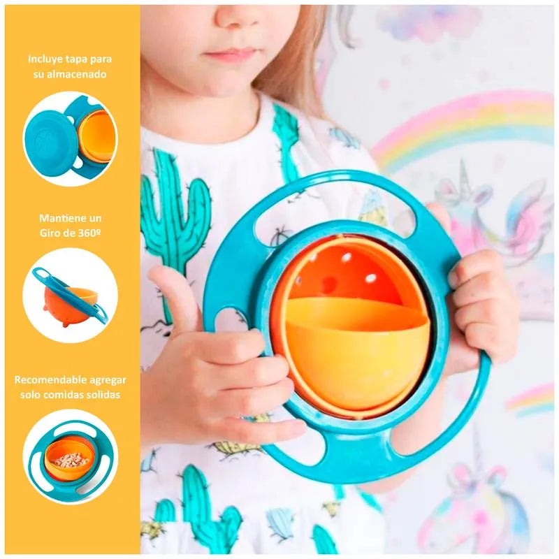 PlatoGuardian™-Pequeños giros, grandes momentos, comida divertida sin desorden.