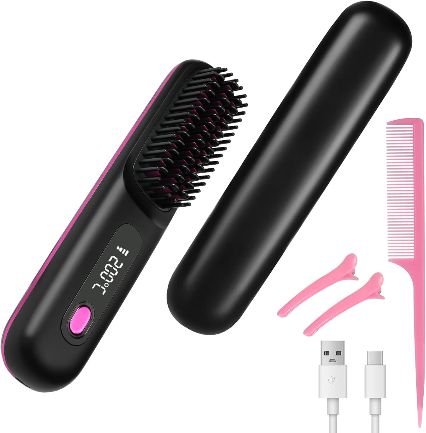 Cepillo LissAir™ - Alisa en cualquier lugar, sin cables.