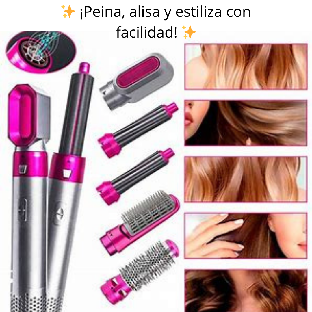 Secador 5 en 1 Profesional Air Style™ - Versatilidad y Estilo en un Solo Producto