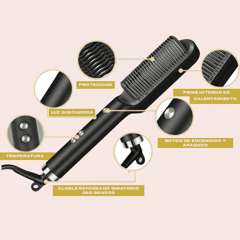 SleekStyle™-La Solución Definitiva para un Cabello Liso y Perfecto