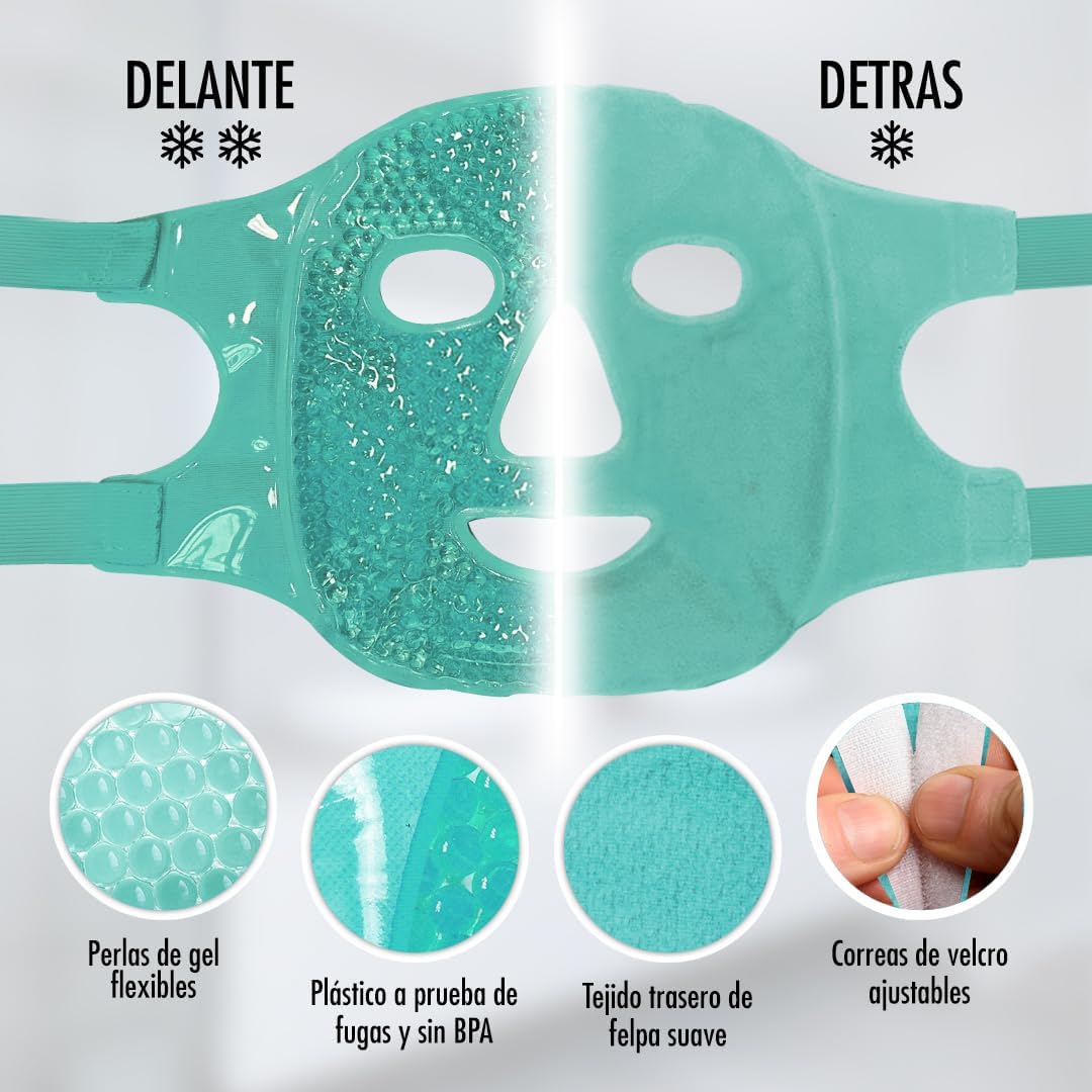 Máscara DualTherapy Mask™-Alivio y bienestar en una máscara frío/calor