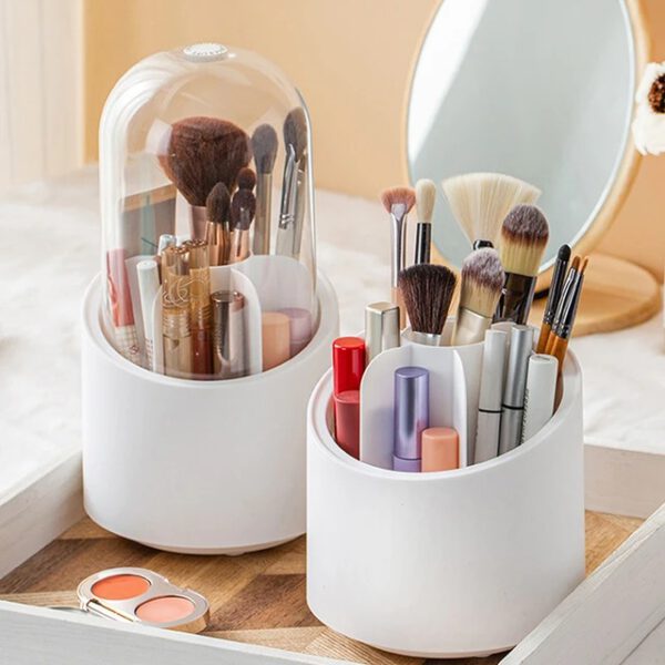 Cubo de almacenamiento para brochas Glam™ Organiza tus brochas con estilo.